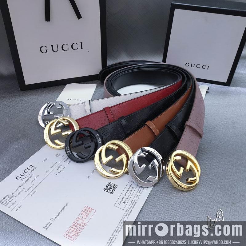 Replica Gucci belt 38mmX90-125cm lb06