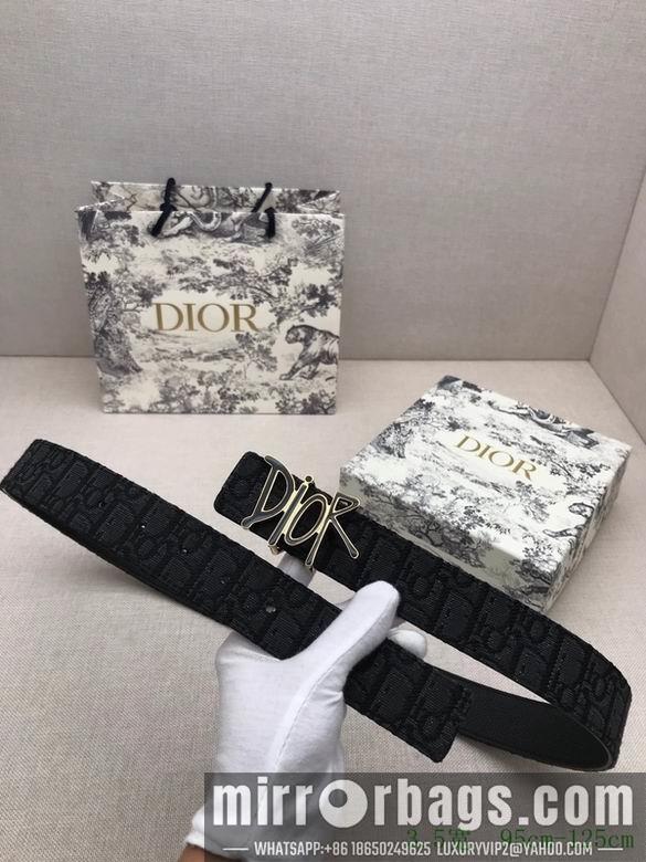 Replica Dior Belt 34mmX95-125cm 7D04