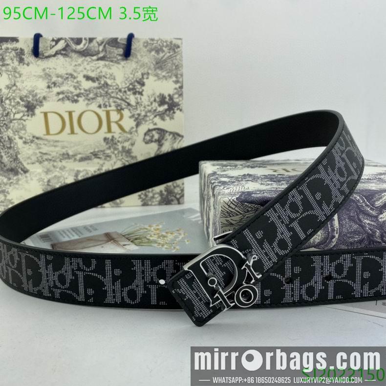 Replica Dior belt 35mmX95-125cm 7D06
