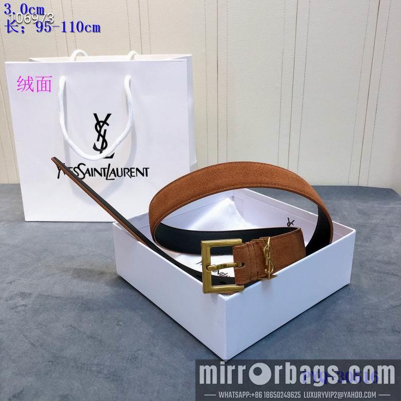 Replica YSL Belt 30mmX95-110cm 8L01