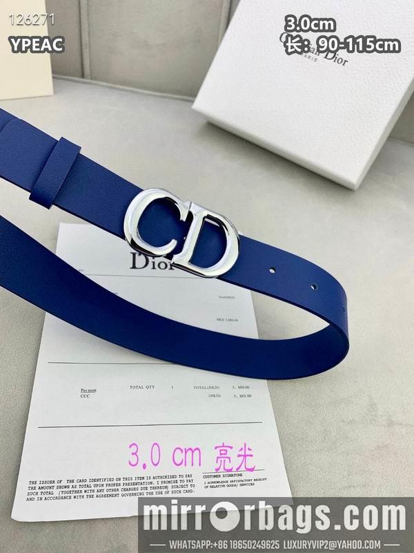 Replica Dior belt 30mmX90-115cm 8L111004