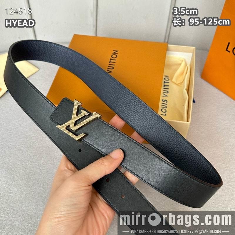 Replica LV belt 35mmX95-125cm 8L10