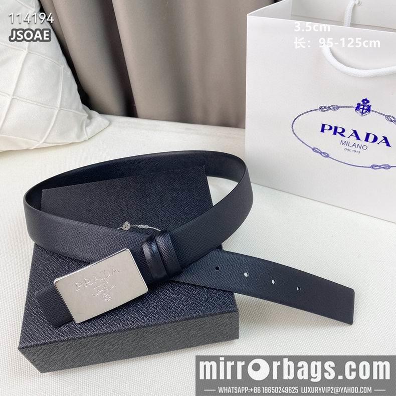 Replica Prada belt 35mmX95-125CM 8L22