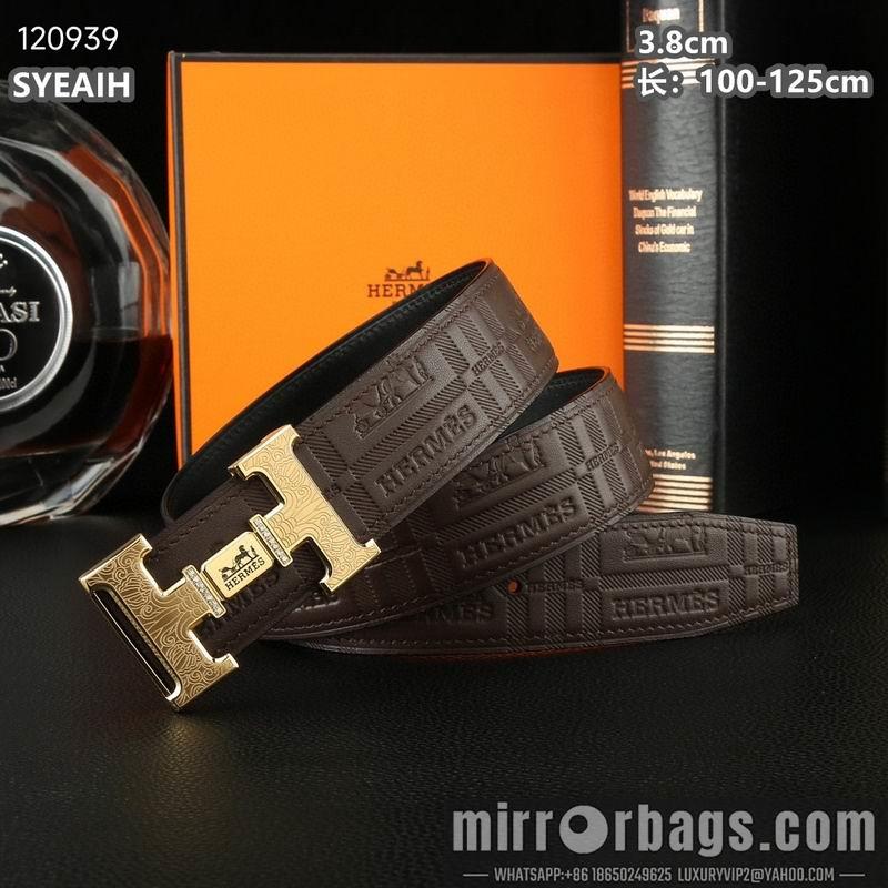 Replica Hermes belt 38mmX100-125cm 8L18