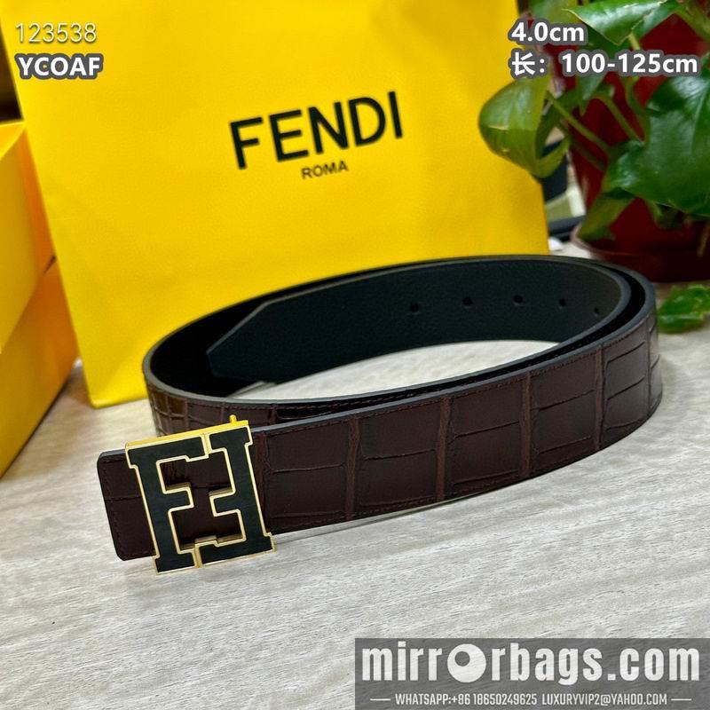 Replica Fendi belt 40mmX100-125cm  8L31