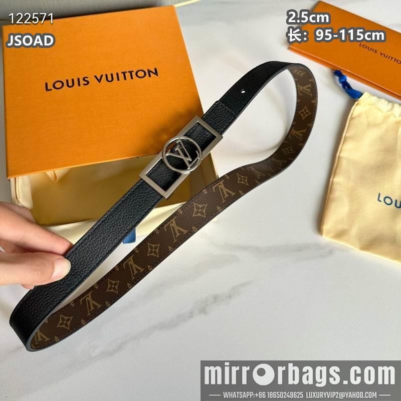 Replica LV belt 25mmX95-115cm 8L16