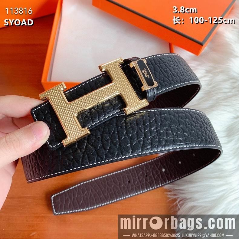 Replica Hermes belt 38mmX100-125cm 8L082509
