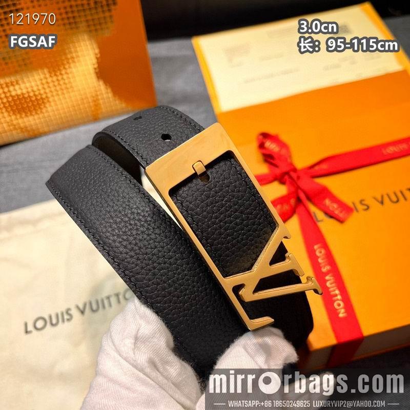 Replica LV belt 30mmX95-115cm 8L25