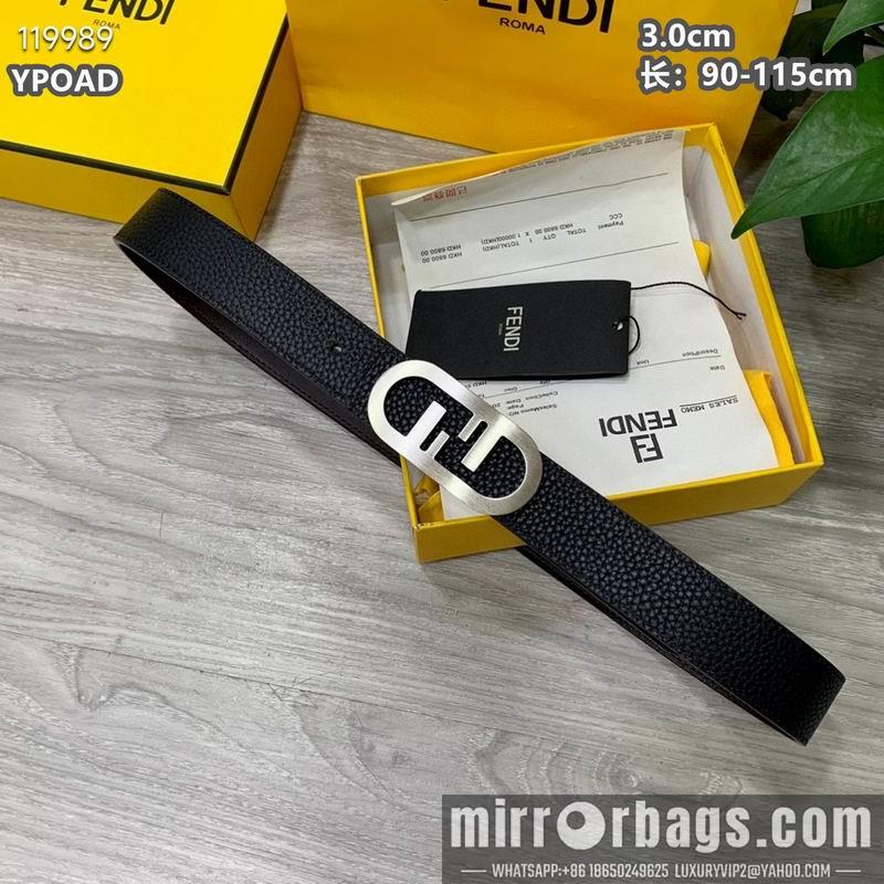 Replica Fendi belt 30mmX90-115cm 8L19