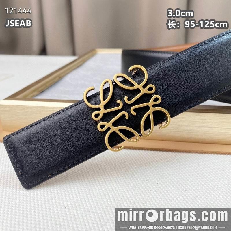 Replica Loewe belt 30mmX95-125cm 8L03