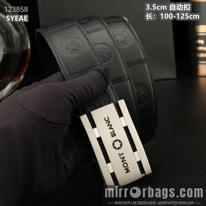 Replica Montlanc belt 35mmX100-125cm 8L52