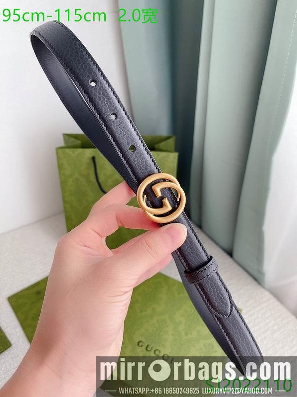 Replica Gucci belt 20mmX95-115cm 7D01