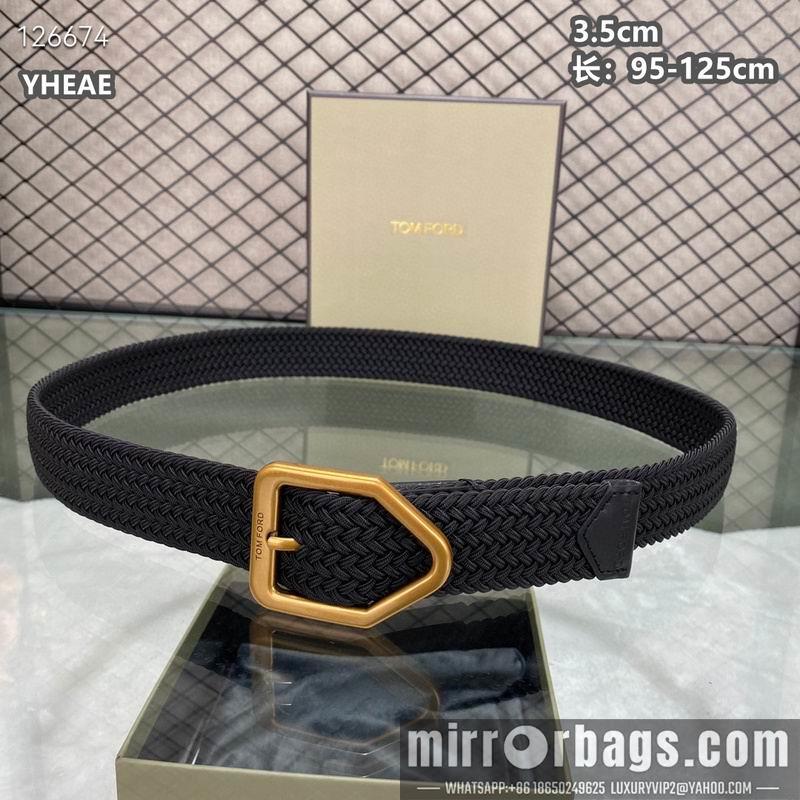 Replica TF belt 35mmX95-125cm 8L01