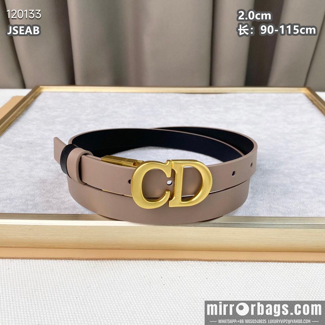 Replica Dior belt 20mmX90-115cm 8L072001