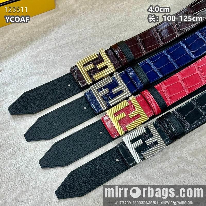 Replica Fendi belt 40mmX100-125cm  8L34