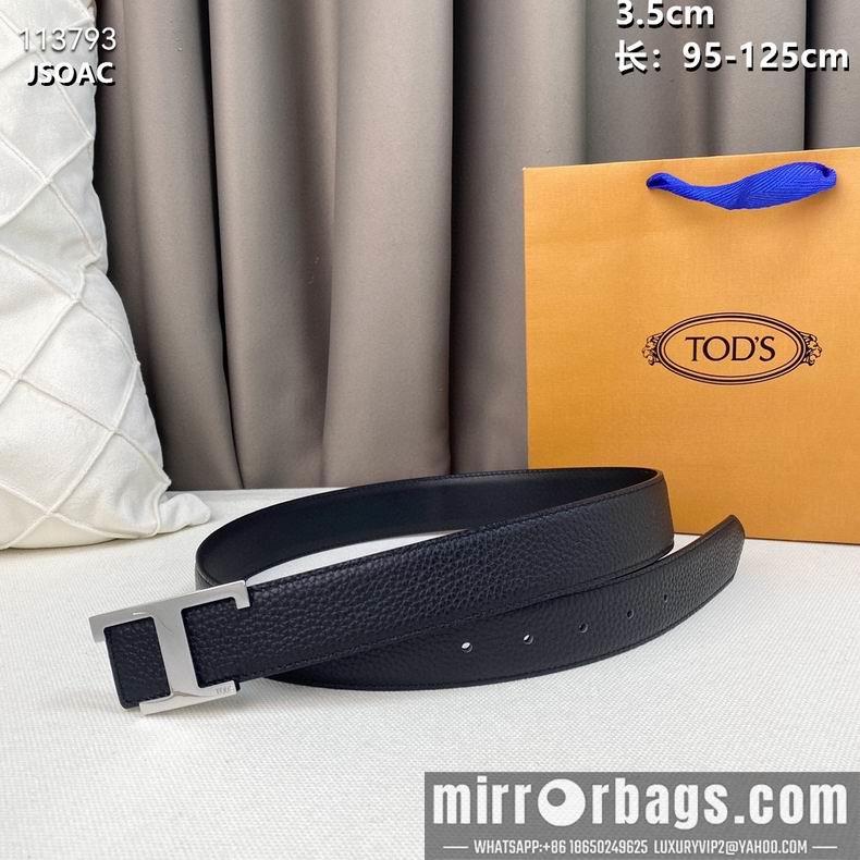 Replica Tod's belt 35mmX95-125cm 8L082502
