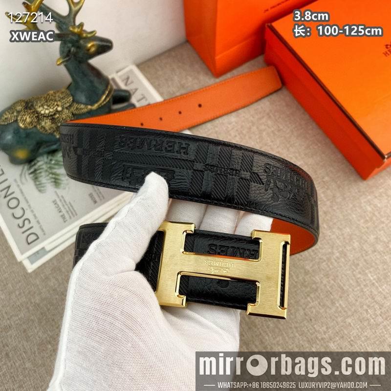 Replica Hermes belt 38mmX100-125cm 8L40
