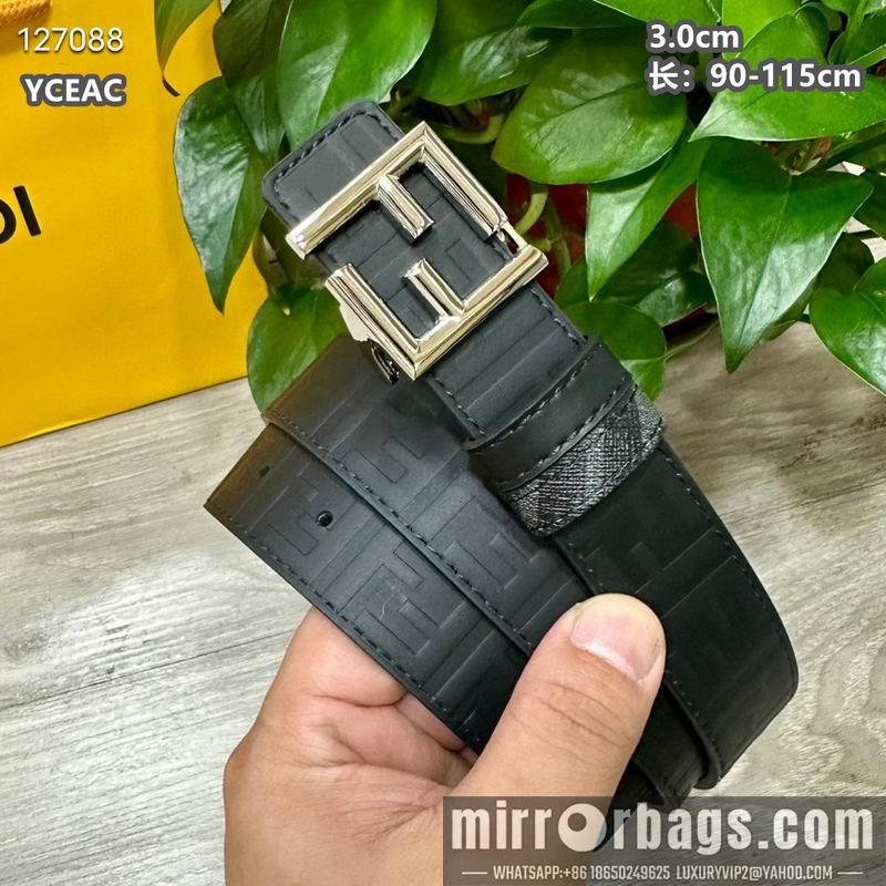 Replica Fendi belt 30mmX90-115cm 8L24