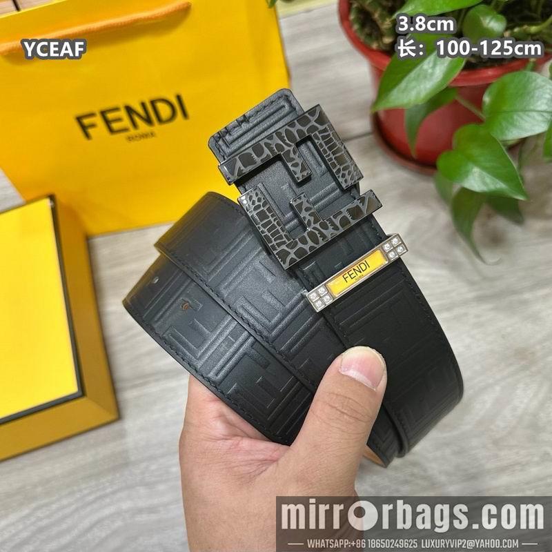 Replica Fendi belt 38mmX100-125cm 8L29