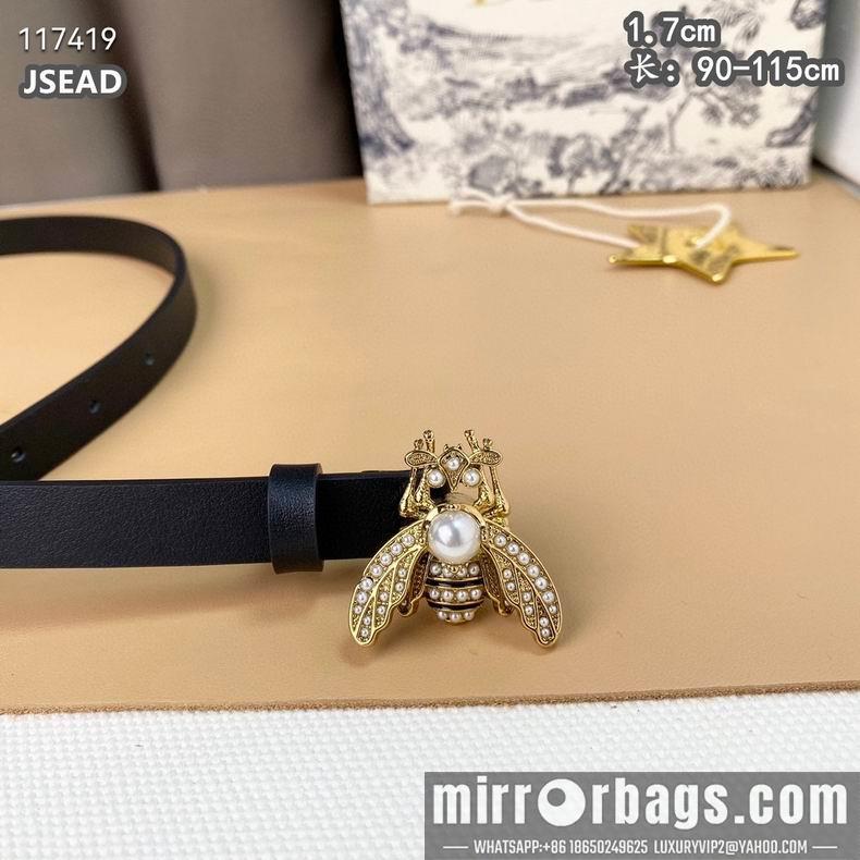 Replica Dior belt 17mmX90-115cm 8L02