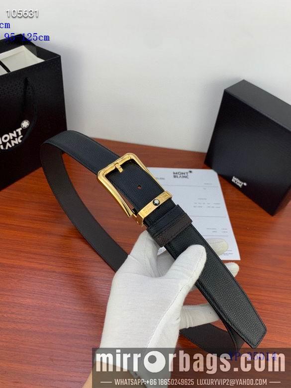 Replica Montblanc Belt 35mmX95-125cm LH01