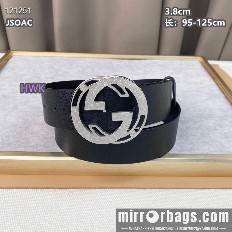 Replica Gucci belt 38mmX95-125cm 8L15