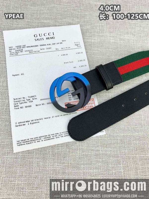 Replica Gucci belt 40mmX100-125cm 8L135