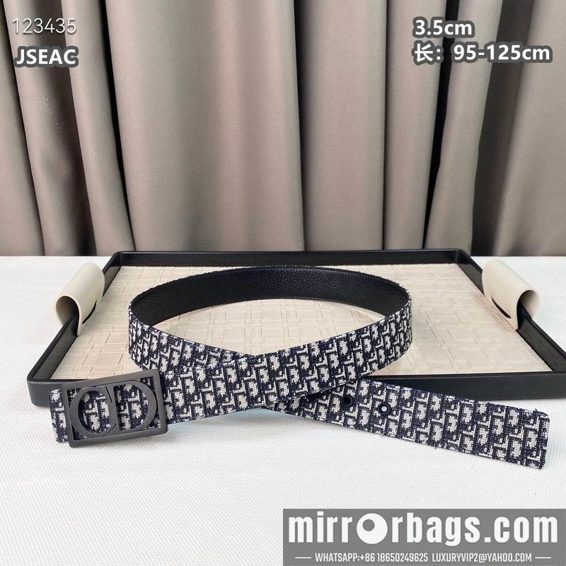 Replica Dior belt 35mmX95-125cm 8L25