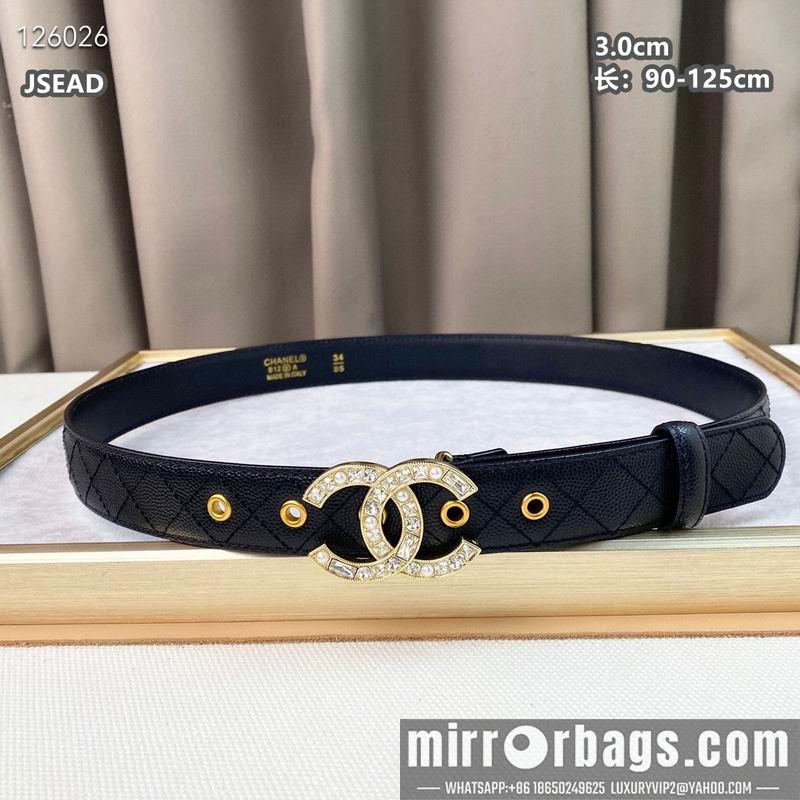Replica Chanel belt 30mmX90-125cm 8L14