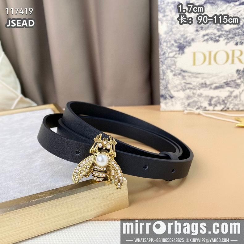 Replica Dior belt 17mmX90-115cm 8L02