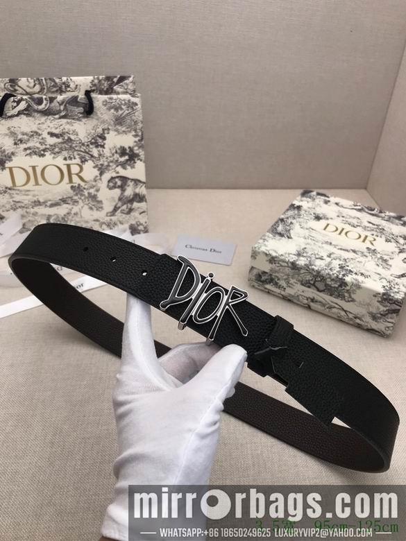 Replica Dior Belt 34mmX95-125cm 7D09