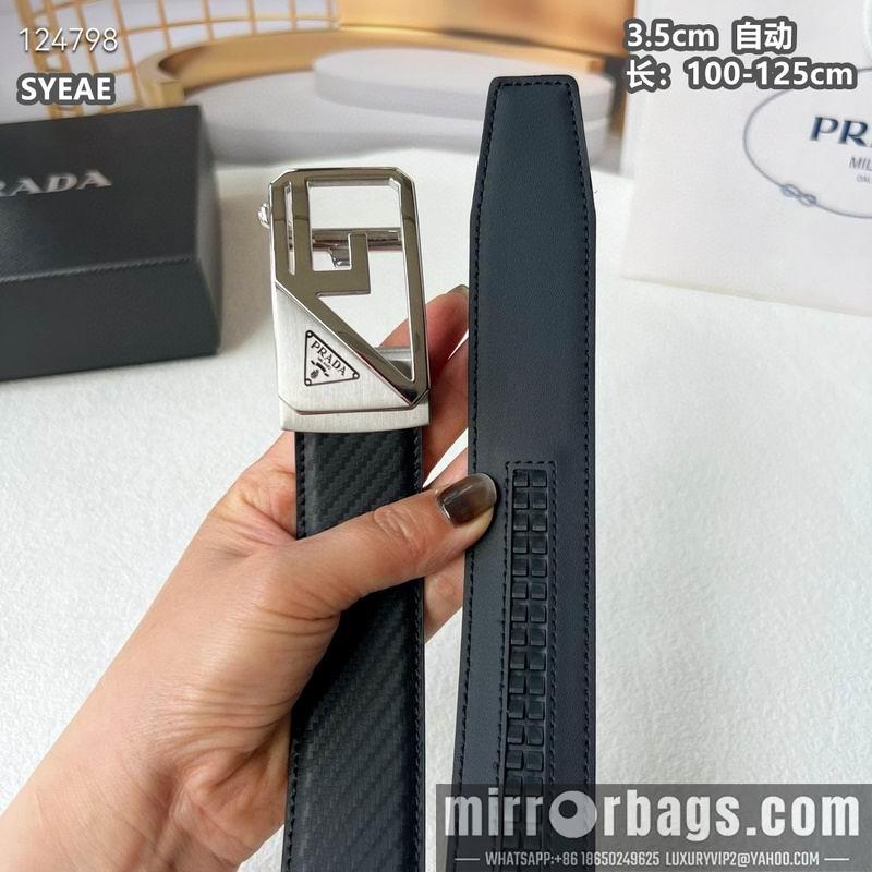 Replica Prada belt 35mmX100-125cm 8L53