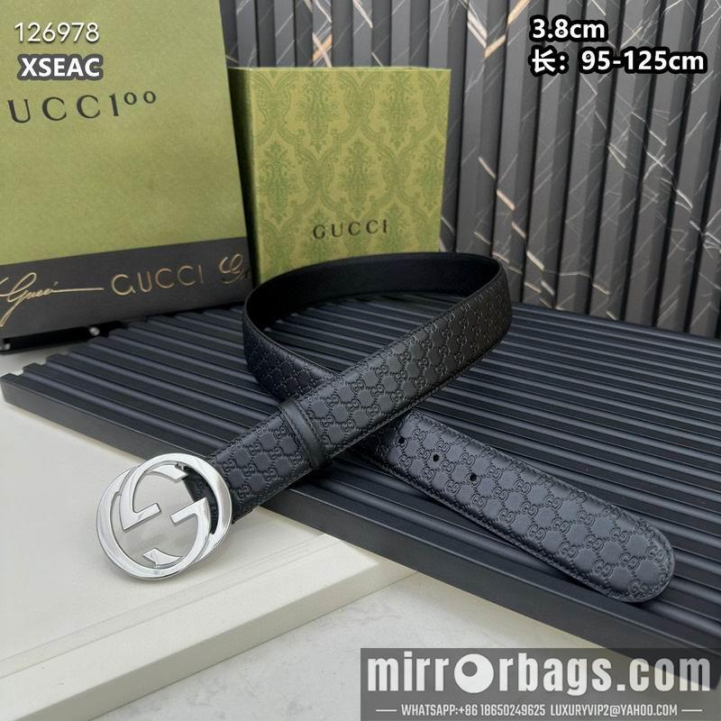 Replica Gucci belt 38mmX95-125cm 8L40