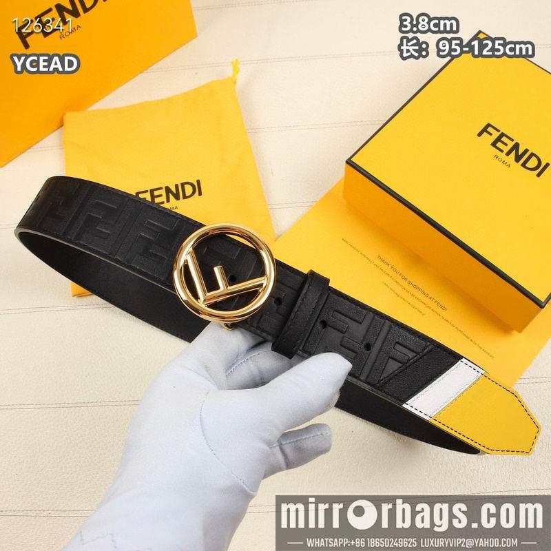 Replica Fendi belt 38mmX95-125cm  8L26