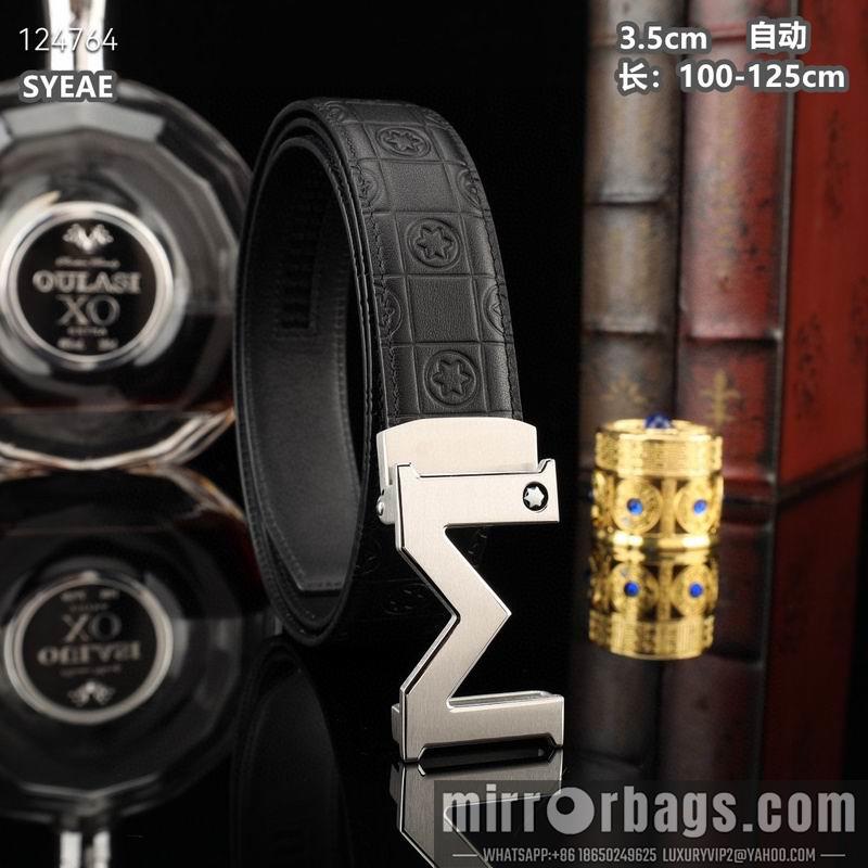 Replica Montlanc belt 35mmX100-125cm 8L40