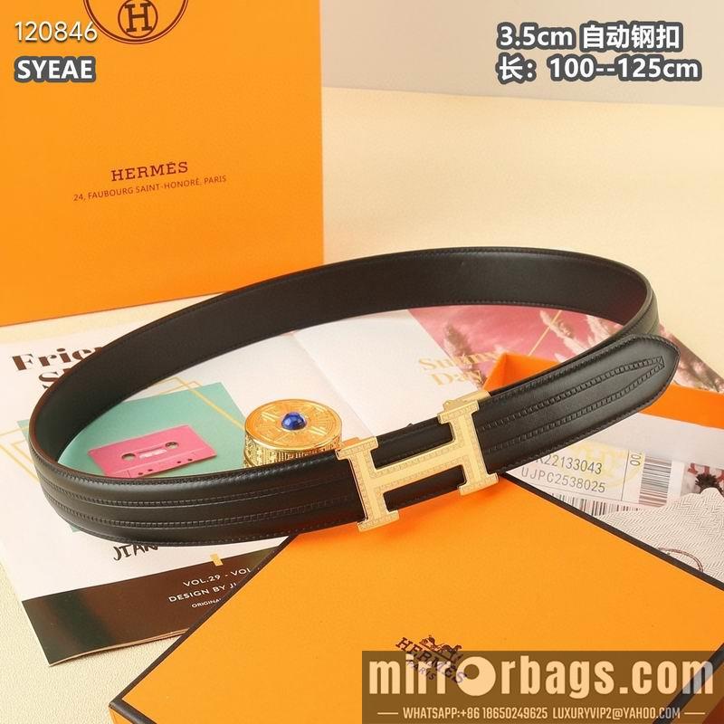 Replica Hermes belt自动带 35mmX95-125cm 8L072007