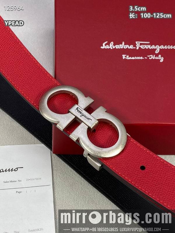 Replica Ferragamo belt 35mmX100-125cm 8L22