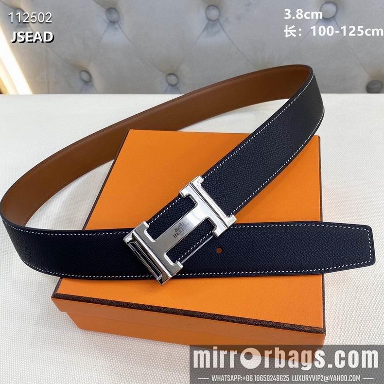 Replica Hermes belt 38mmX100-125cm 8L082507