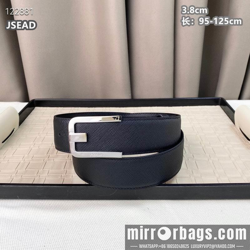 Replica Prada belt 38mmX95-125cm 8L04