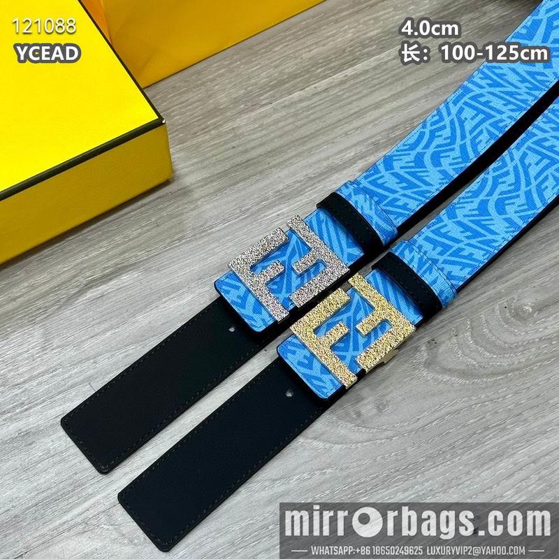 Replica Fendi belt 40mmX100-125cm  8L124