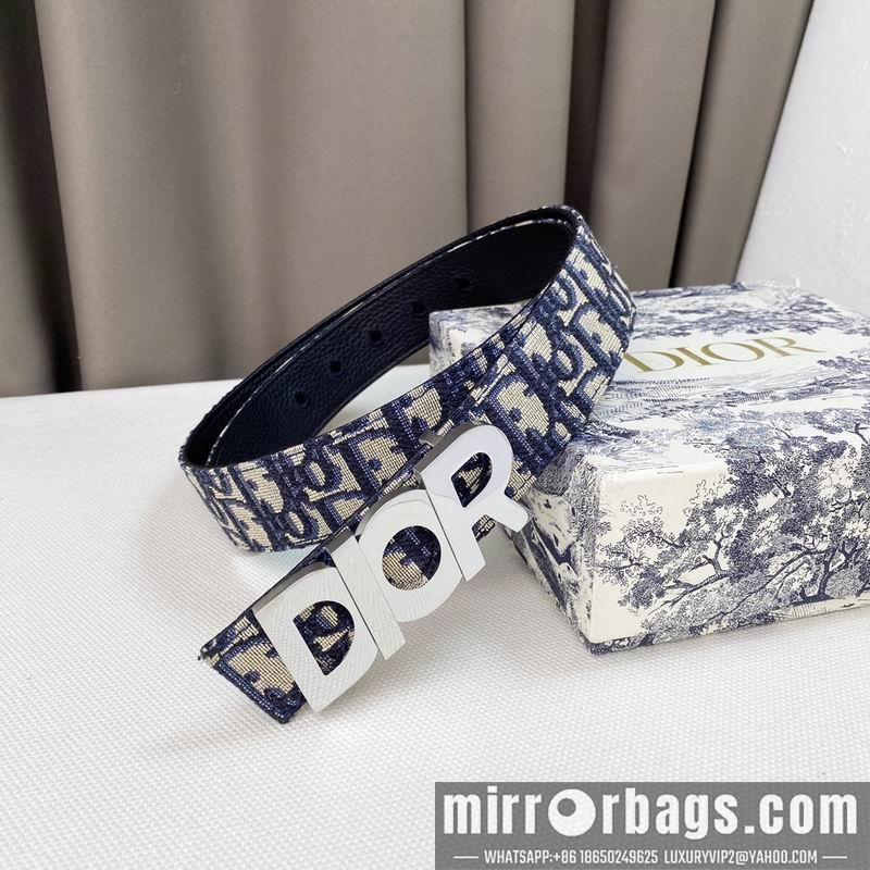 Replica Dior belt 35mmX95-135cm 7D26