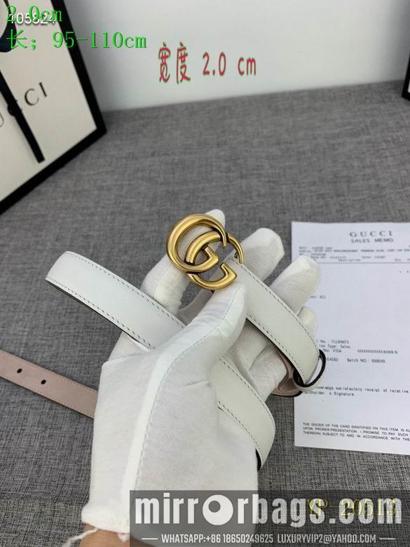 Replica Gucci belt 20mm 95-110cm 8L01