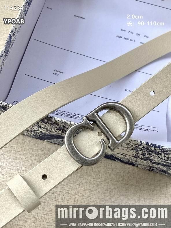 Replica Dior Belt 20mmX90-110cm 8L03
