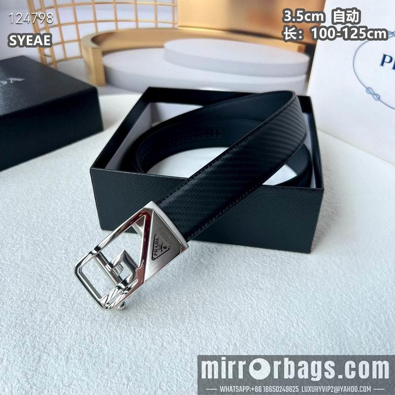 Replica Prada belt 35mmX100-125cm 8L53
