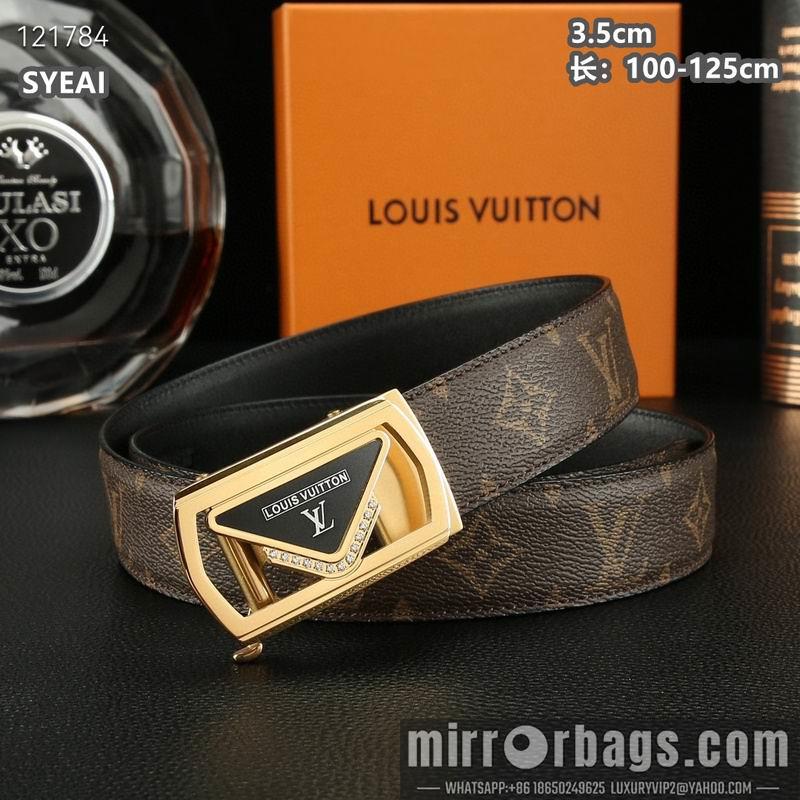 Replica LV belt 35mmX100-125cm 8L65