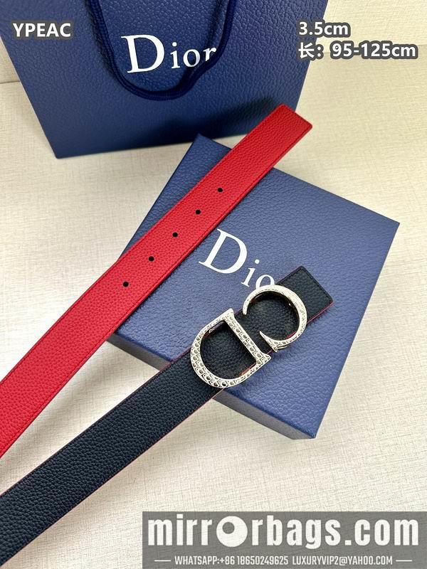 Replica Dior belt 35mmX95-125cm 8L37