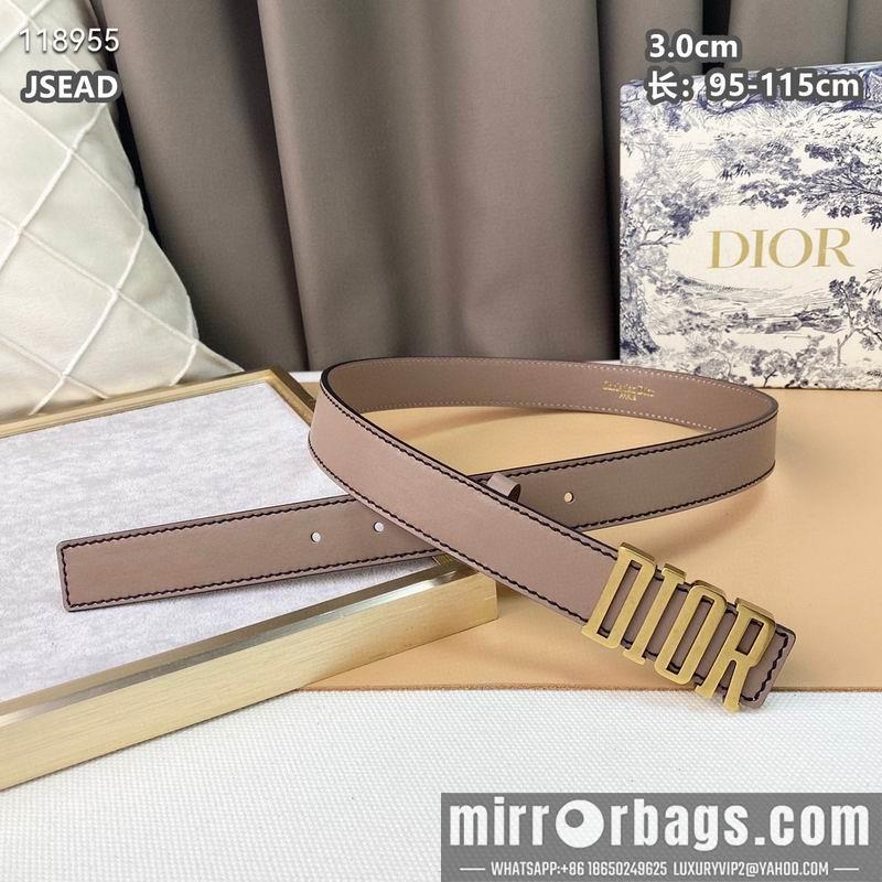 Replica Dior belt 30mmX95-115cm 8L040804