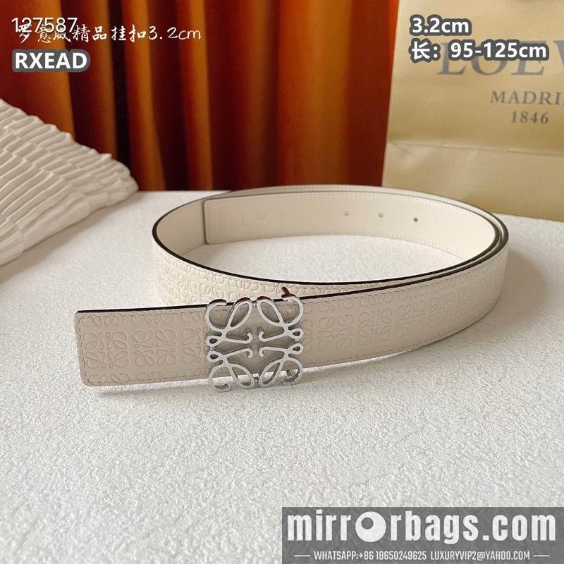 Replica Loewe belt 32mmX95-125cm 8L04