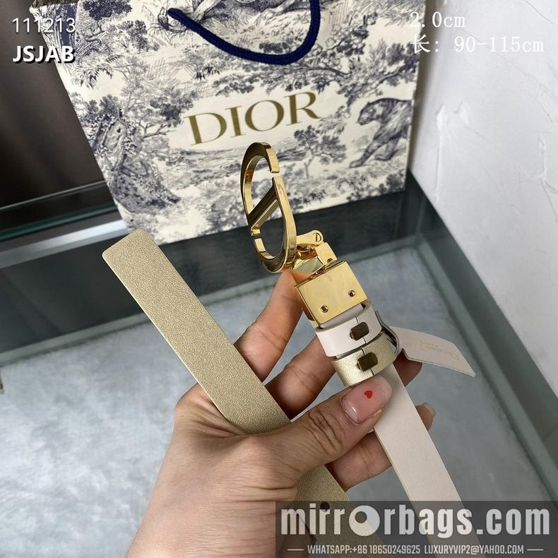 Replica Dior Belt 20mmX90-115cm 8L05