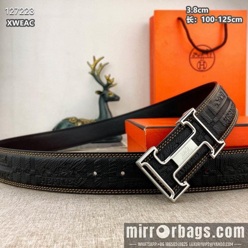 Replica Hermes belt 38mmX100-125cm 8L43